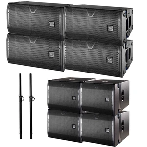 (4) DAS Vantec 20A, (4) DAS Vantec 118A, (2) On Stage Pole Bundle (4) DAS Vantec 20A, (4) DAS Vantec 118A, (2) On Stage Pole Bundle