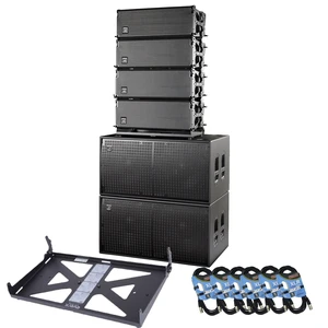 (4) DAS Event 210A, (2) DAS Event 218A, DAS Audio AXS-Event 210, (6) XLR Cables Bundle (4) DAS Event 210A, (2) DAS Event 218A, DAS Audio AXS-Event 210, (6) XLR Cables Bundle
