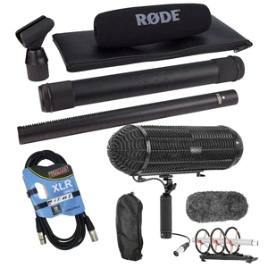 Rode NTG3 Precision RF-Biased Shotgun Microphone, Movo BWS1000 Blimp, XLR Cable Bundle Rode NTG3 Precision RF-Biased Shotgun Microphone, Movo BWS1000 Blimp, XLR Cable Bundle