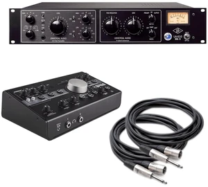 Universal Audio LA-610 MKII - Mackie Big Knob - XLR to 1/4 Cable (2) Universal Audio LA-610 MKII - Mackie Big Knob - XLR to 1/4 Cable (2)