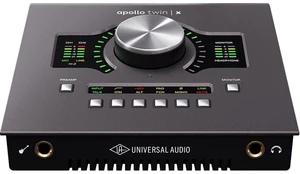 Universal Audio Apollo Twin X QUAD Thunderbolt 3 Desktop Audio Interface with Real-Time UAD Processing Universal Audio Apollo Twin X QUAD Thunderbolt 3 Desktop Audio Interface with Real-Time UAD Processing