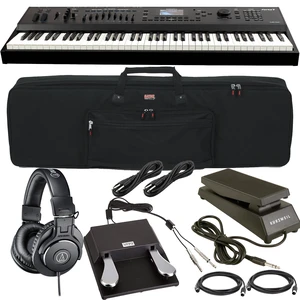 Kurzweil Forte 7 76-Key Stage Piano, Kurzweil CC-1 Pedal, Studiologic VFP 2, Sustain Pedal (Included), Gator GKB88 Bag, (2) 1/4 Cables, (2) Midi Cables, ATH-M30X Bundle Kurzweil Forte 7 76-Key Stage Piano, Kurzweil CC-1 Pedal, Studiologic VFP 2, Sustain Pedal (Included), Gator GKB88 Bag, (2) 1/4 Cables, (2) Midi Cables, ATH-M30X Bundle