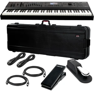 Kurzweil Forte 7 76-Key Stage Piano, Gator GTSA-KEY88, Sustain Pedal (Included), Nektar NX-P, (2) 1/4 Cables, (2) Midi Cables Bundle Kurzweil Forte 7 76-Key Stage Piano, Gator GTSA-KEY88, Sustain Pedal (Included), Nektar NX-P, (2) 1/4 Cables, (2) Midi Cables Bundle