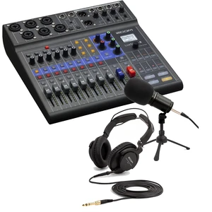 Zoom LiveTrak L-8 Portable Mixer, Zoom ZDM-1 Bundle Zoom LiveTrak L-8 Portable Mixer, Zoom ZDM-1 Bundle