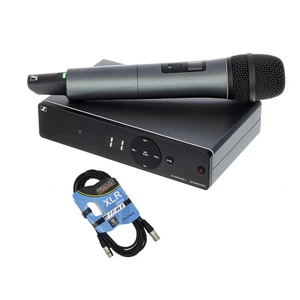Sennheiser XSW 1-825 Wireless Microphone (A Range), XLR Cable Bundle Sennheiser XSW 1-825 Wireless Microphone (A Range), XLR Cable Bundle