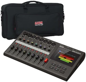 Zoom R20 16-track Recorder/Interface, Gator GK2110 Bundle Zoom R20 16-track Recorder/Interface, Gator GK2110 Bundle