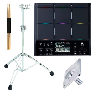 Roland SPD-SX Pro Sampling Pad, Gibraltar 6713E, Gibraltar SC-EMMP, Drum Sticks Bundle Roland SPD-SX Pro Sampling Pad, Gibraltar 6713E, Gibraltar SC-EMMP, Drum Sticks Bundle