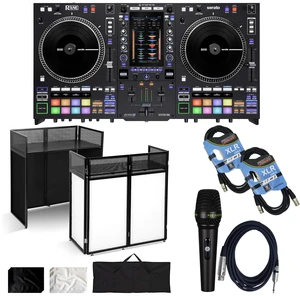 Rane System One All-in-one DJ Controller - DJ Facade Booth Portable - PSG AUDIO C350 - (2) XLR Cables Bundle Rane System One All-in-one DJ Controller - DJ Facade Booth Portable - PSG AUDIO C350 - (2) XLR Cables Bundle