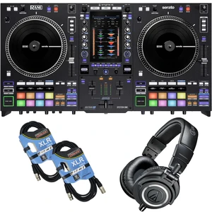 Rane System One All-in-one DJ Controller - Audio Technica ATH-M50X - (2) XLR Cables Bundle Rane System One All-in-one DJ Controller - Audio Technica ATH-M50X - (2) XLR Cables Bundle