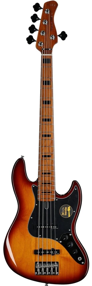 Sire Marcus Miller V5 Alder 5-string Bass Guitar - Tobacco Sunburst Sire Marcus Miller V5 Alder 5-string Bass Guitar - Tobacco Sunburst