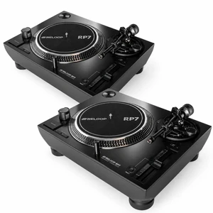 (2)Reloop RP-7 Professional 7-inch Turntable System (2)Reloop RP-7 Professional 7-inch Turntable System