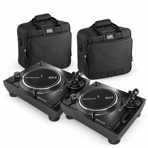 (2)Reloop RP-7 Professional 7-inch Turntable - (2)Gator G-MIXERBAG-1515 (2)Reloop RP-7 Professional 7-inch Turntable - (2)Gator G-MIXERBAG-1515