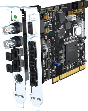 RME HDSP 9652 Hammerfall - 26 Input / 26 Output 24-bit/96kHz PCI card with ADAT and S/PDIF I/O, MIDI I/O and ADAT Sync for Mac and Windows RME HDSP 9652 Hammerfall - 26 Input / 26 Output 24-bit/96kHz PCI card with ADAT and S/PDIF I/O, MIDI I/O and ADAT Sync for Mac and Windows
