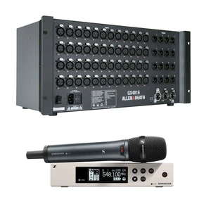 Allen & Heath GX4816 48x16 XLR In/Out Portable GX Expander with DX Sockets + Sennheiser EW 100 G4-835-S-A Allen & Heath GX4816 48x16 XLR In/Out Portable GX Expander with DX Sockets + Sennheiser EW 100 G4-835-S-A