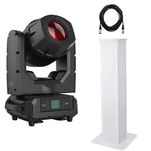 American DJ Hydro Beam X1 - IP65 Moving Head Fixture + Rockville RTP32W Totem Moving Head Light Stands White and Cable. American DJ Hydro Beam X1 - IP65 Moving Head Fixture + Rockville RTP32W Totem Moving Head Light Stands White and Cable.