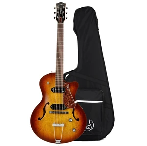Godin (051519) 5th Avenue CW Kingpin 2 Hollowbody Electric Guitar Cognac Burst with Case Godin (051519) 5th Avenue CW Kingpin 2 Hollowbody Electric Guitar Cognac Burst with Case