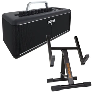Boss Katana Air - Wireless Guitar Amp with Boss WL-T Transmitter, Roland RAS-S01 Stand Bundle Boss Katana Air - Wireless Guitar Amp with Boss WL-T Transmitter, Roland RAS-S01 Stand Bundle