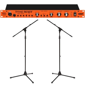 Warm Audio TB12 Tone Beast Microphone Preamplifier, (2) Mic Stand Bundle Warm Audio TB12 Tone Beast Microphone Preamplifier, (2) Mic Stand Bundle