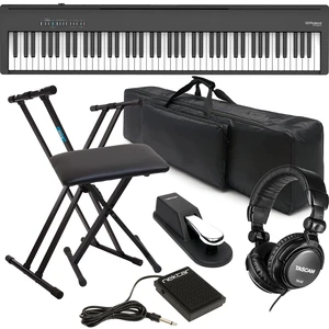 Roland FP-30X Digital Piano with Speakers (Black), Keyboard Stand, Bench, Sustain Pedal, Nektar NP-1, Tascam TH02, NKTM 88 Bag Bundle Roland FP-30X Digital Piano with Speakers (Black), Keyboard Stand, Bench, Sustain Pedal, Nektar NP-1, Tascam TH02, NKTM 88 Bag Bundle