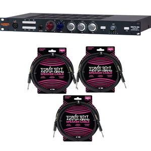 Warm Audio WA73-EQ Microphone Preamp, (3) ErnieBall XLR Cables Bundle Warm Audio WA73-EQ Microphone Preamp, (3) ErnieBall XLR Cables Bundle