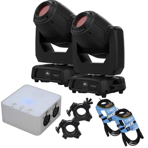 (2) Chauvet DJ Intimidator Spot 375ZX (Black), My DMX3.0, (2)DMX Cables, (2) Clamps Bundle (2) Chauvet DJ Intimidator Spot 375ZX (Black), My DMX3.0, (2)DMX Cables, (2) Clamps Bundle