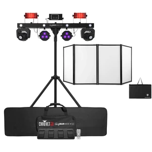 CHAUVET GigBAR Move + ILS, PRORECK DJ Foldable Facade Bundle CHAUVET GigBAR Move + ILS, PRORECK DJ Foldable Facade Bundle