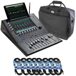 Peavey Aureus 28-channel Digital Mixer, Gator G-MIXERBAG-2118, (8) XLR Cable Bundle Peavey Aureus 28-channel Digital Mixer, Gator G-MIXERBAG-2118, (8) XLR Cable Bundle