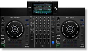Denon DJ SC Live 4 Standalone DJ Controller with 7" Touchscreen, Built-In Speakers and Wi-Fi Denon DJ SC Live 4 Standalone DJ Controller with 7" Touchscreen, Built-In Speakers and Wi-Fi