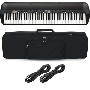 Korg SV-2 88-Key Vintage Piano, Gator GK88 Case, (2) 1/4 Cables Bundle Korg SV-2 88-Key Vintage Piano, Gator GK88 Case, (2) 1/4 Cables Bundle