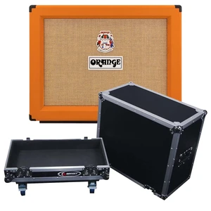 Orange Rockerverb 50C MkIII Neo Combo Amp (Orange), Odyssey FZGC212W ATA Bundle Orange Rockerverb 50C MkIII Neo Combo Amp (Orange), Odyssey FZGC212W ATA Bundle