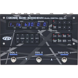 BOSS SDE-3000EVH Dual Digital Delay Pedal BOSS SDE-3000EVH Dual Digital Delay Pedal