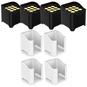 (4) Chauvet DJ Freedom Par Q9, PAR9 White Sleeve Set of 4 Bundle (4) Chauvet DJ Freedom Par Q9, PAR9 White Sleeve Set of 4 Bundle