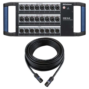 PreSonus NSB 16.8 AVB Networked Stage Box, GLS Ethercon Cable 50FT Bundle PreSonus NSB 16.8 AVB Networked Stage Box, GLS Ethercon Cable 50FT Bundle