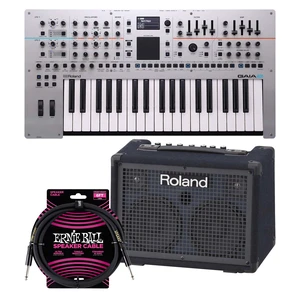 Roland GAIA 2 37-key Virtual Analog Wavetable, Roland KC-220 Amp, ErnieBall 1/4 Cable Bundle Roland GAIA 2 37-key Virtual Analog Wavetable, Roland KC-220 Amp, ErnieBall 1/4 Cable Bundle