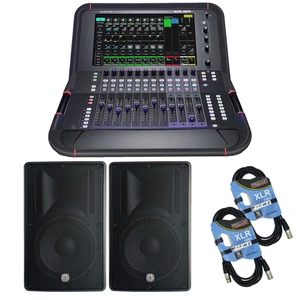 Allen & Heath Avantis Solo 64-channel Digital Mixer, (2) PSG AUDIO Cobra 115, (2) XLR Cables Bundle Allen & Heath Avantis Solo 64-channel Digital Mixer, (2) PSG AUDIO Cobra 115, (2) XLR Cables Bundle