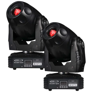 (2) Eliminator Lighting Stealth Spot LED Moving Head Bundle (2) Eliminator Lighting Stealth Spot LED Moving Head Bundle