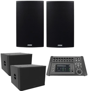 (2) EAW RS151 1500W 15 Powered Loudspeaker, (2) EAW RS118 Subs, PSG AUDIO DM-1608 Mixer Bundle (2) EAW RS151 1500W 15 Powered Loudspeaker, (2) EAW RS118 Subs, PSG AUDIO DM-1608 Mixer Bundle