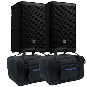 (2) Electro-Voice ZLX-8P-G2 8 1000W Powered Speaker, (2) Rockville TB8 Bags Bundle (2) Electro-Voice ZLX-8P-G2 8 1000W Powered Speaker, (2) Rockville TB8 Bags Bundle