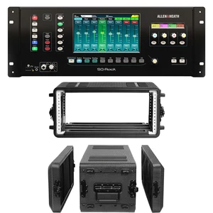 Allen & Heath SQ-Rack Digital Rackmount Mixer - 4U Rack Case Bundle Allen & Heath SQ-Rack Digital Rackmount Mixer - 4U Rack Case Bundle