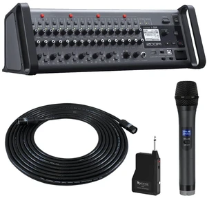 Zoom LiveTrak L-20R 20-Channel Digital Mixer-Recorder for Stage Use + FIFINE K025 Wireless Handheld Microphone + GLS Audio 20-Feet Ethercon Compatible RJ45 Cat6 Cable OFC Pro Tour Heavy Duty G-Shell Zoom LiveTrak L-20R 20-Channel Digital Mixer-Recorder for Stage Use + FIFINE K025 Wireless Handheld Microphone + GLS Audio 20-Feet Ethercon Compatible RJ45 Cat6 Cable OFC Pro Tour Heavy Duty G-Shell