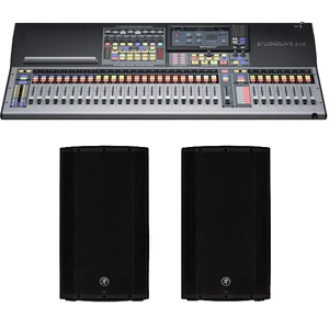 PreSonus StudioLive 64S Series III S 76-Channel Digital Mixing Console/Recorder/Interface + Mackie THUMP12A Powered 12" Loudspeaker Pair 2600 Watt Bi-Amped Active DJ PA Speakers PreSonus StudioLive 64S Series III S 76-Channel Digital Mixing Console/Recorder/Interface + Mackie THUMP12A Powered 12" Loudspeaker Pair 2600 Watt Bi-Amped Active DJ PA Speakers