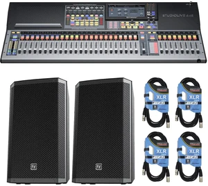 PreSonus StudioLive 64S Series III S 76-Channel Digital Mixing Console/Recorder/Interface + 2x Electro-Voice ZLX-12P and Cables. PreSonus StudioLive 64S Series III S 76-Channel Digital Mixing Console/Recorder/Interface + 2x Electro-Voice ZLX-12P and Cables.