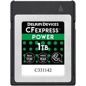 Delkin Devices 1TB CFexpress POWER Memory Card Delkin Devices 1TB CFexpress POWER Memory Card