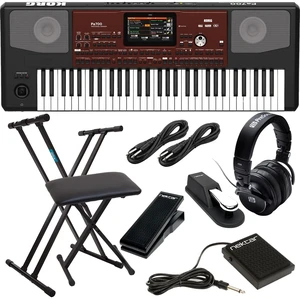 Korg Pa700 61-key Arranger Workstation, Keyboard Stand, Bench, Presonus HD9, Nektar NX-P, Sustain Pedal, Nektar NP-1, (2) 1/4 Cables Bundle Korg Pa700 61-key Arranger Workstation, Keyboard Stand, Bench, Presonus HD9, Nektar NX-P, Sustain Pedal, Nektar NP-1, (2) 1/4 Cables Bundle