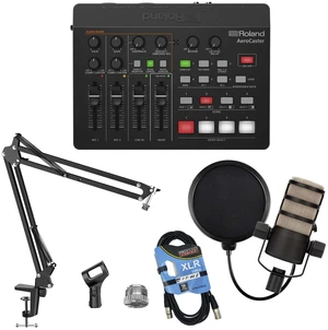 Roland VRC-01 AeroCaster - Rode PodMic, XLR Cable, POP Filter, Boom Arm Bundle Roland VRC-01 AeroCaster - Rode PodMic, XLR Cable, POP Filter, Boom Arm Bundle