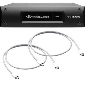 Universal Audio UAD-2 Satellite USB OCTO Core, (2) Apple Thunderbolt 3 Cables Bundle Universal Audio UAD-2 Satellite USB OCTO Core, (2) Apple Thunderbolt 3 Cables Bundle