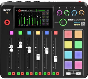 Rode RODECaster Pro II Integrated Audio Production Studio Rode RODECaster Pro II Integrated Audio Production Studio