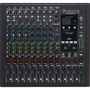 Mackie Onyx12 12-channel Analog Mixer with Multitrack USB Mackie Onyx12 12-channel Analog Mixer with Multitrack USB