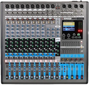 PSG Audio EMX-12 12 Channels Analog Mixer with Effects and Recording PSG Audio EMX-12 12 Channels Analog Mixer with Effects and Recording