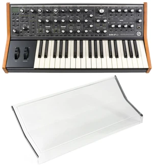 Moog Subsequent 37 Paraphonic Analog Synthesizer - Decksaver Polycarbonate Bundle Moog Subsequent 37 Paraphonic Analog Synthesizer - Decksaver Polycarbonate Bundle